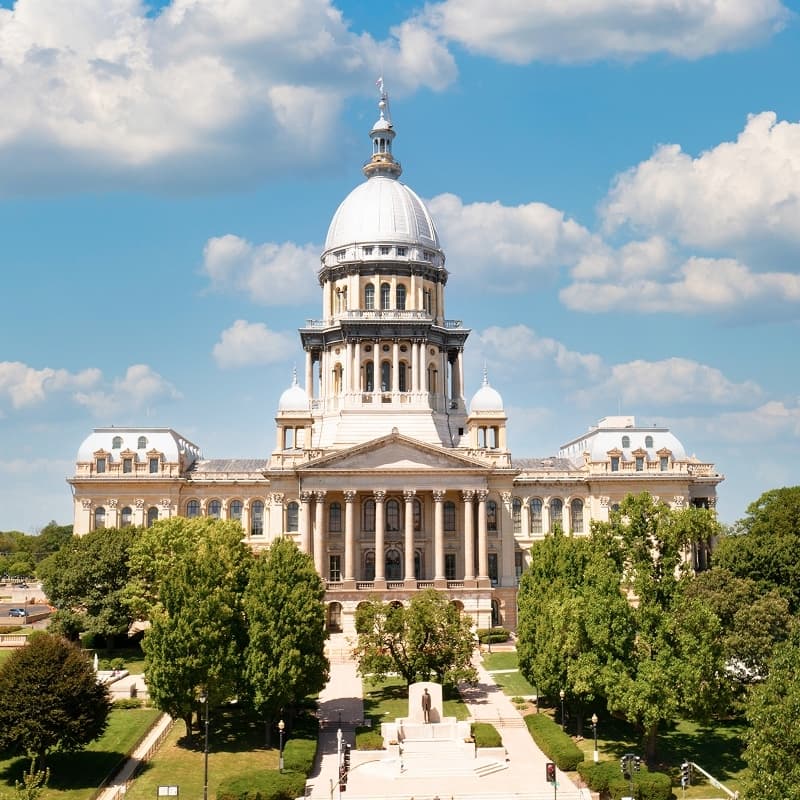 State capitol building Illinois