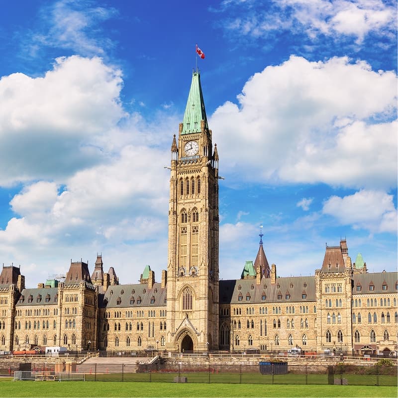 Centre Block Parliament Buildings Ontario