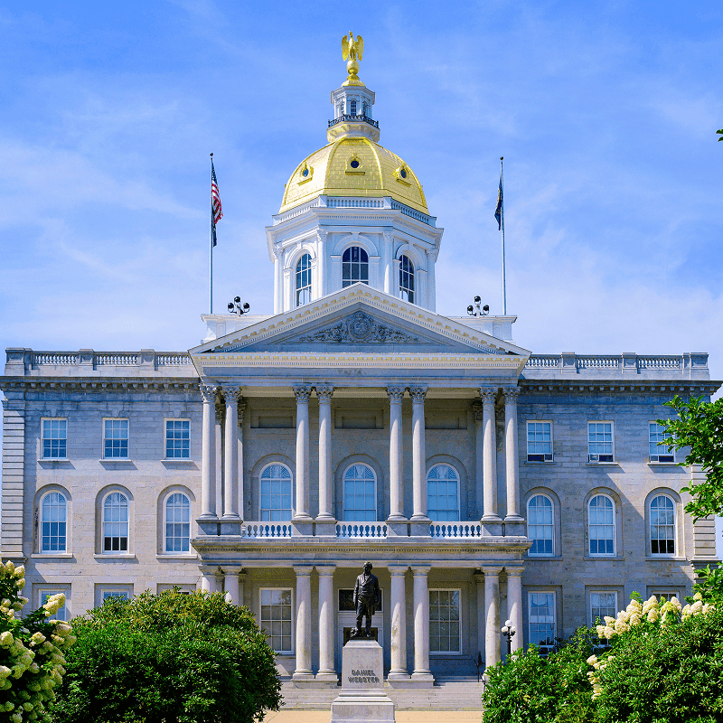 State capitol building New Hampshire