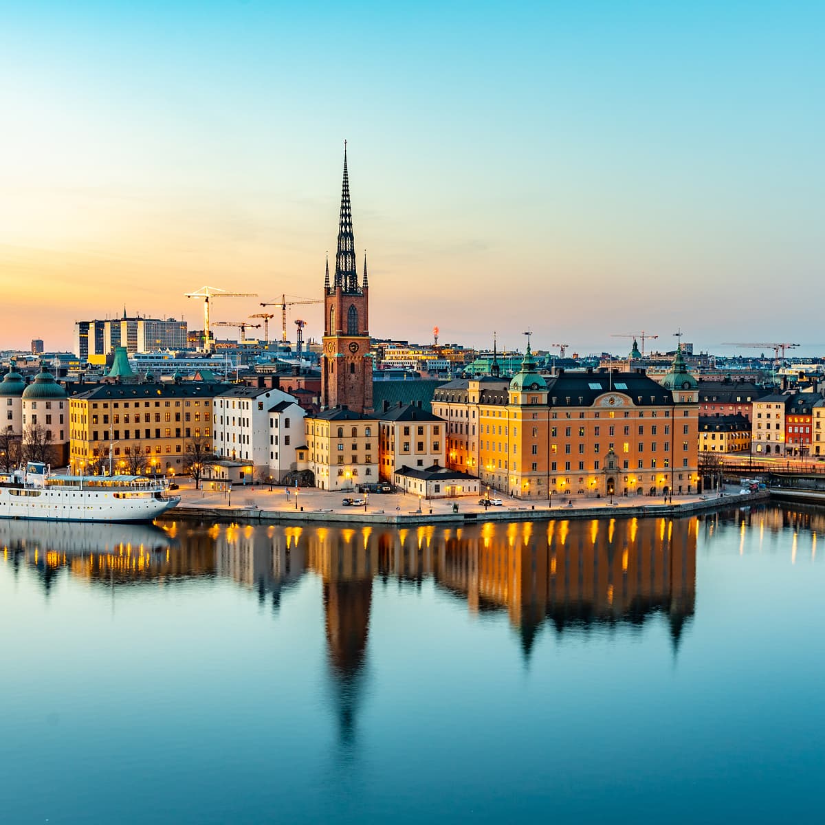 Stockholm Sweden skyline