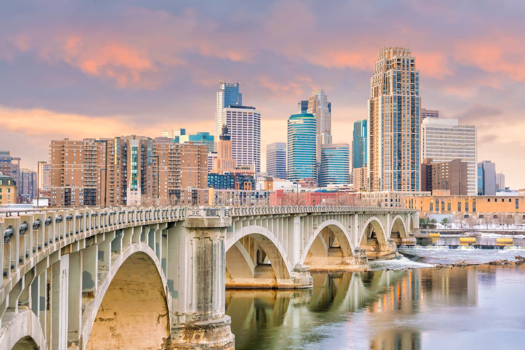 Minneapolis skyline Minnesota