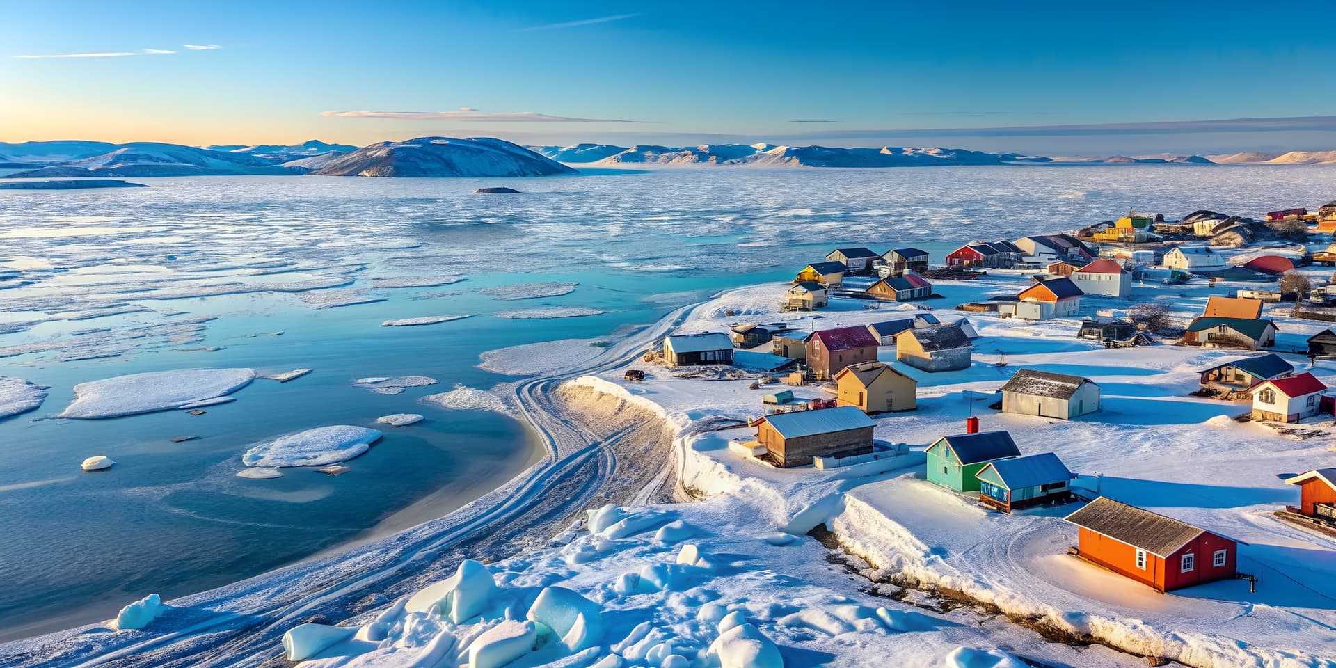 Iqaluit skyline Nunavut