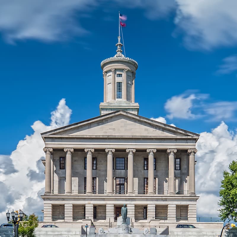 State capitol building Tennessee