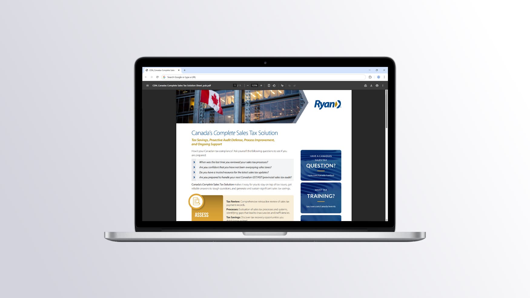 Canada's Complete Sales Tax Solution
