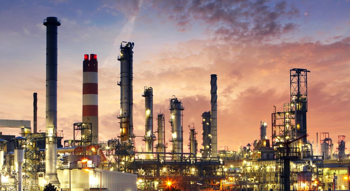 Oil refinery