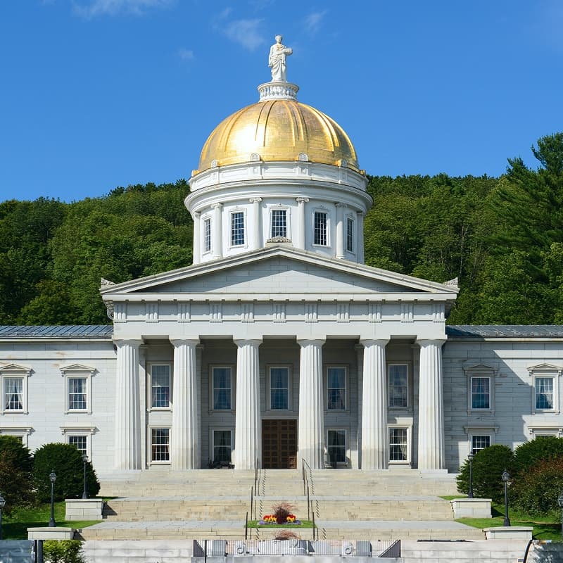 State capitol building Vermont