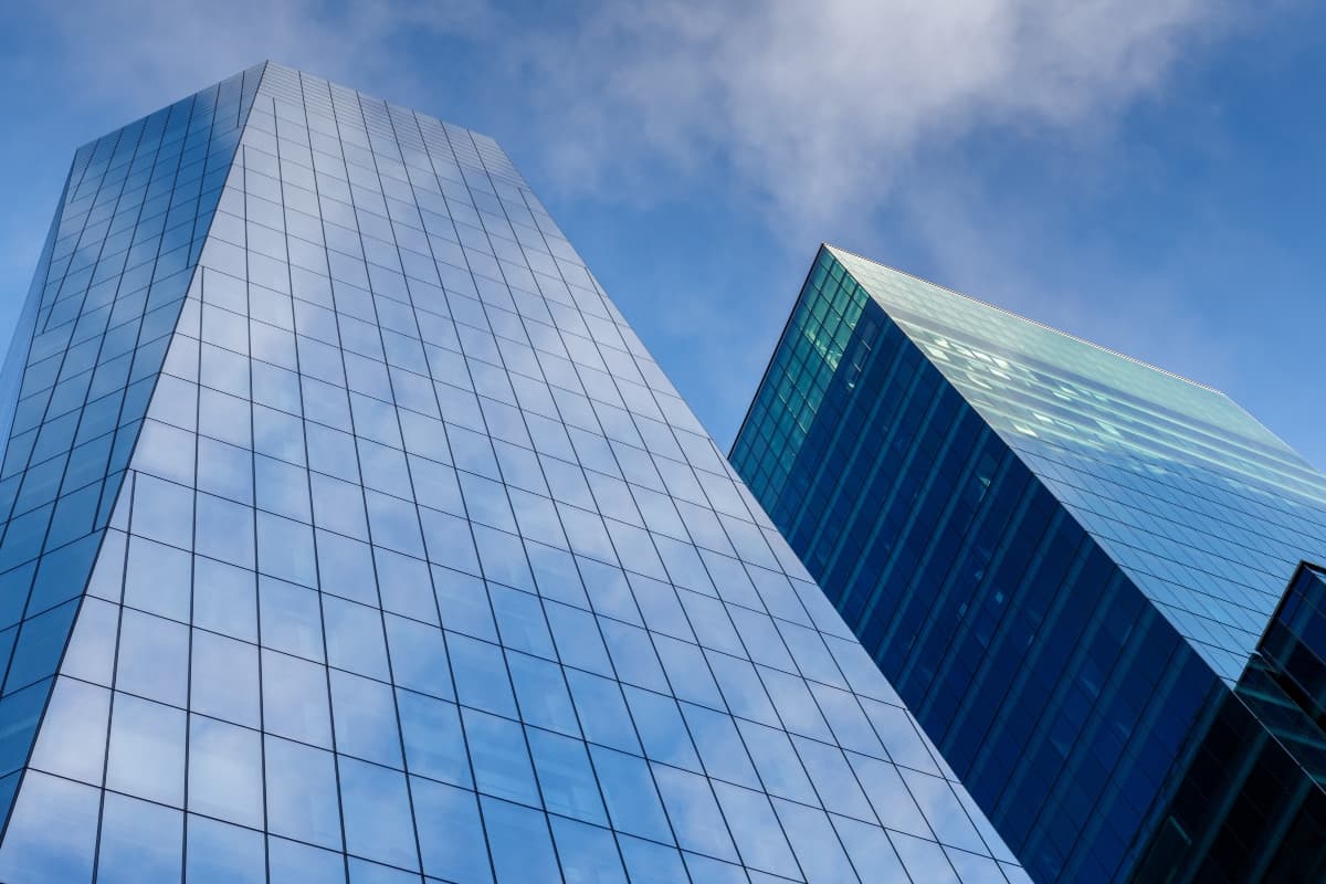 modern financial buildings