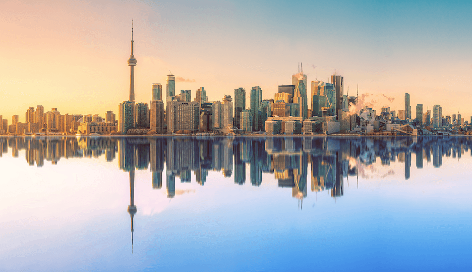 Toronto skyline Ontario