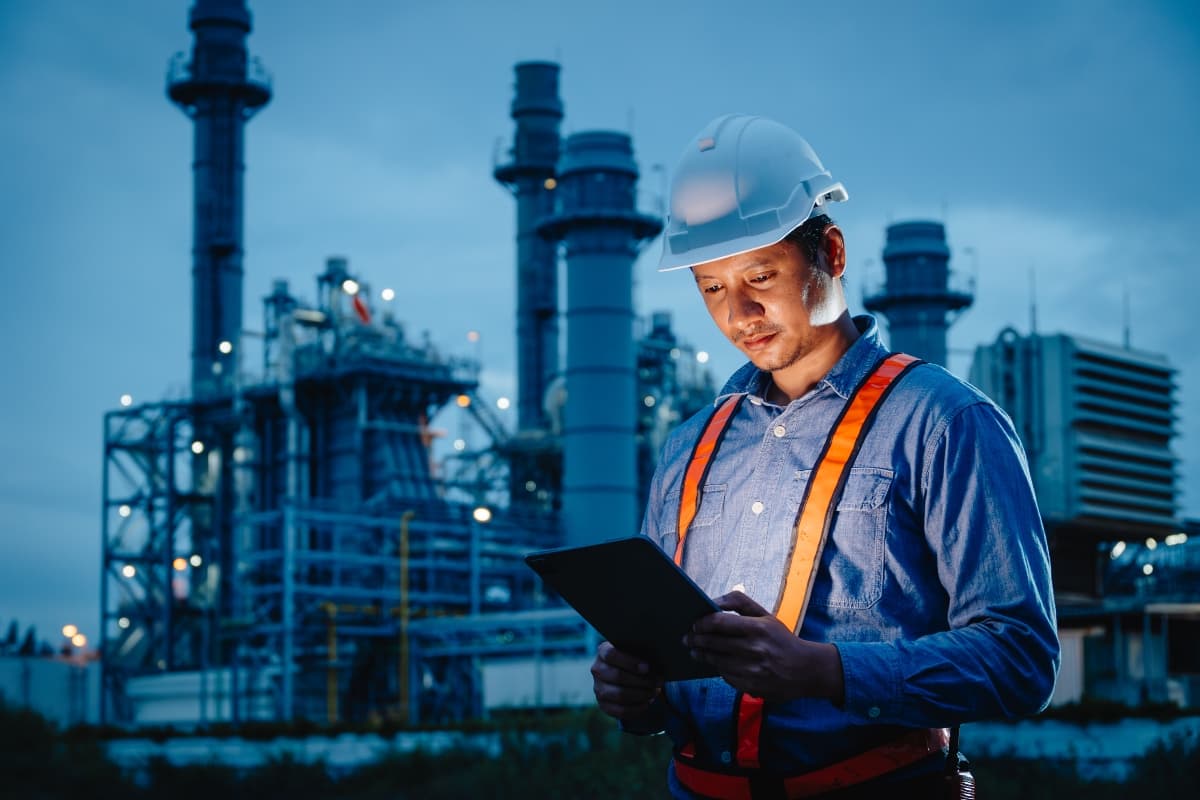 Oil worker tablet