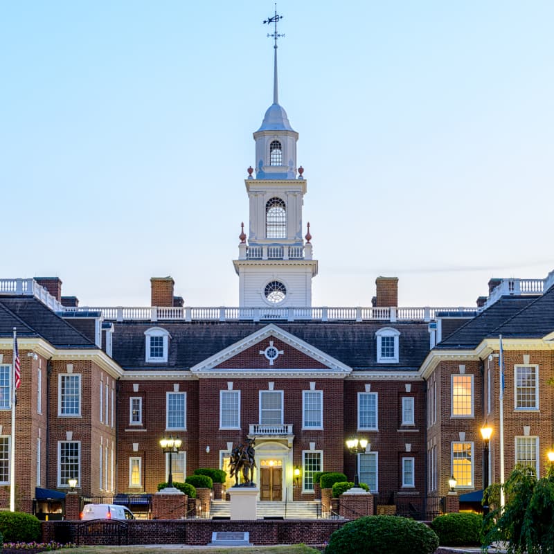State capitol building Delaware